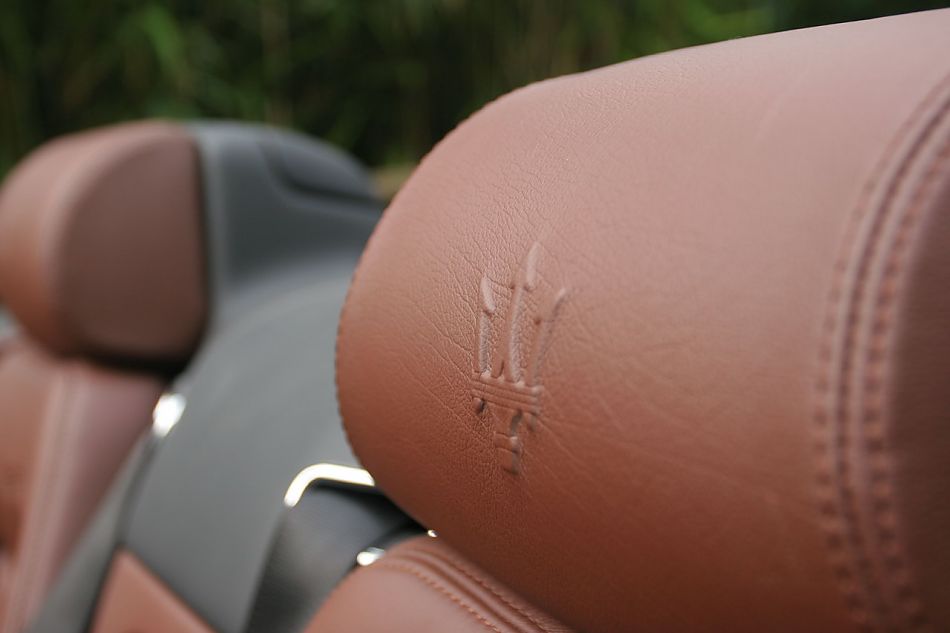 玛莎拉蒂GranCabrio内饰及细节