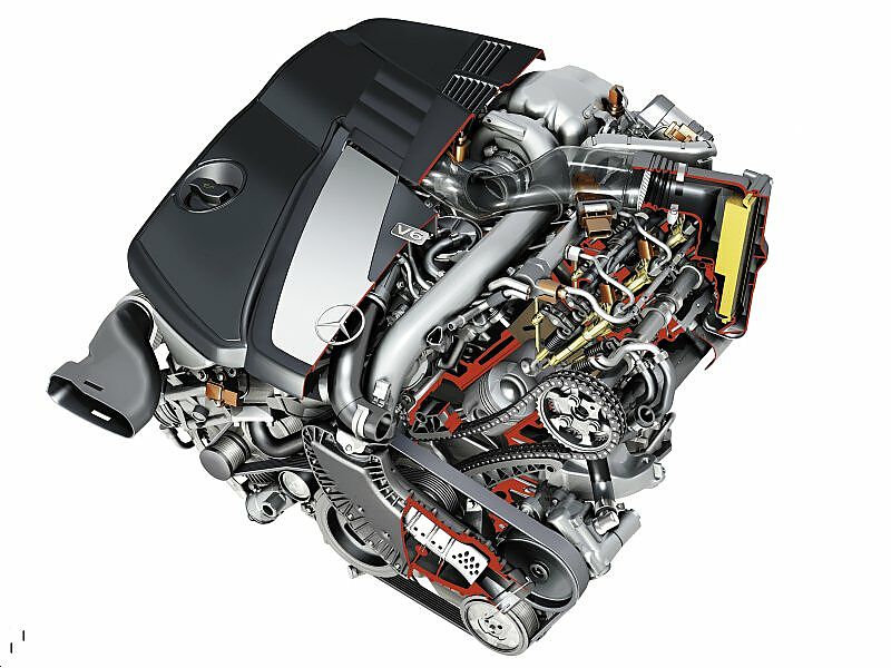 奔驰GL V6发动机