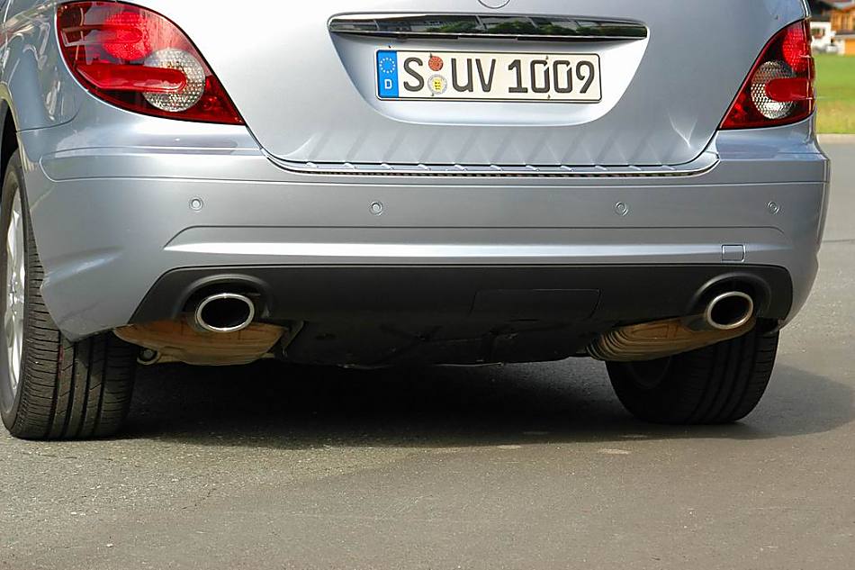 奔驰R350外观细节