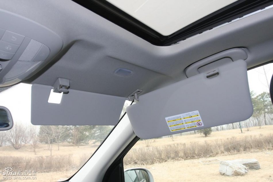 奔驰ML350内饰实拍图