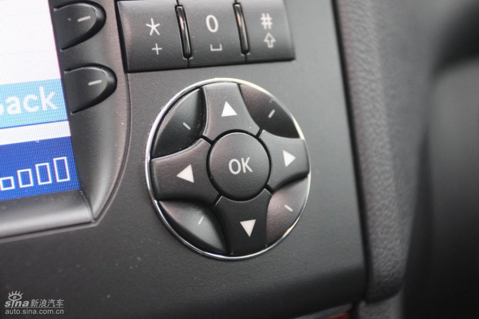 奔驰ML350内饰实拍图