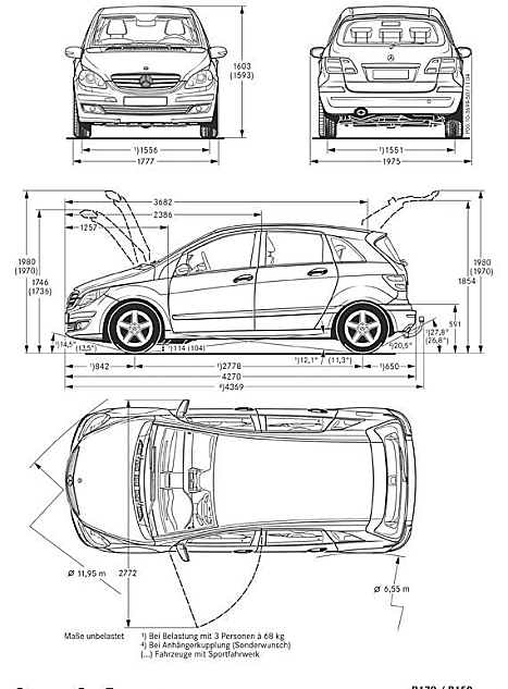 奔驰B级运动旅行车