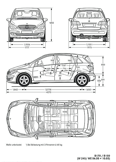 奔驰B级运动旅行车
