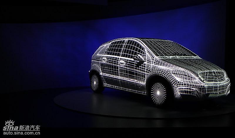 奔驰B级上市现场 