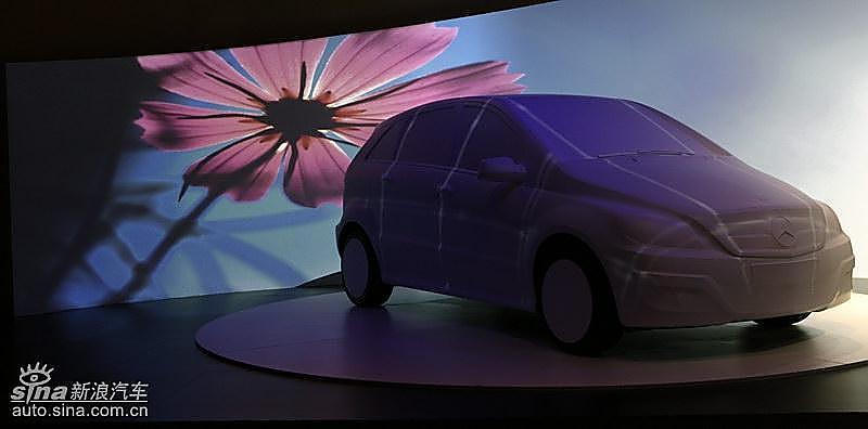 奔驰B级上市现场 