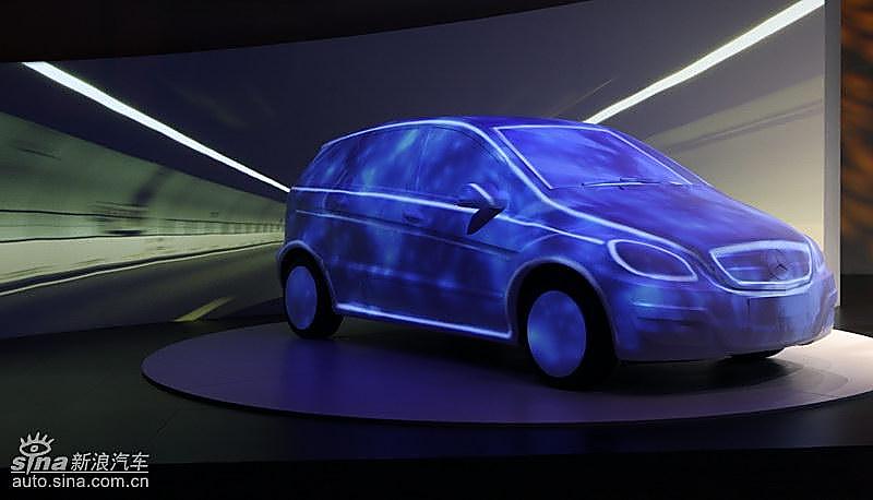 奔驰B级上市现场 