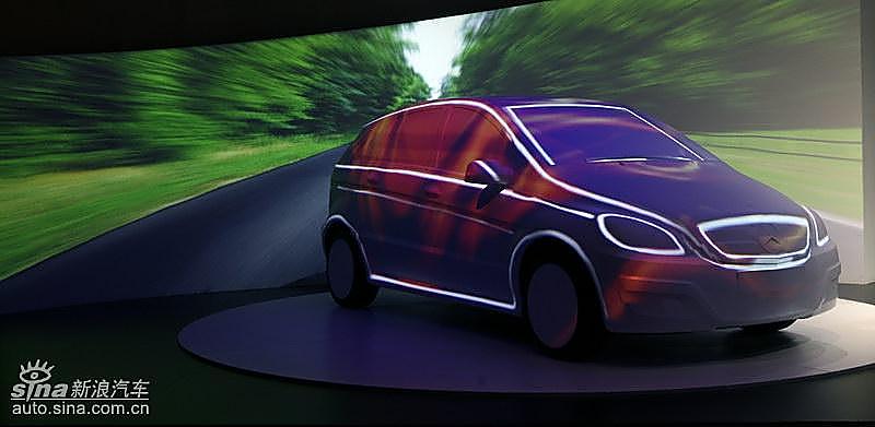 奔驰B级上市现场 