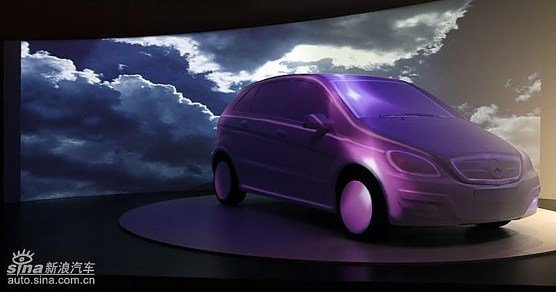 奔驰B级上市现场 