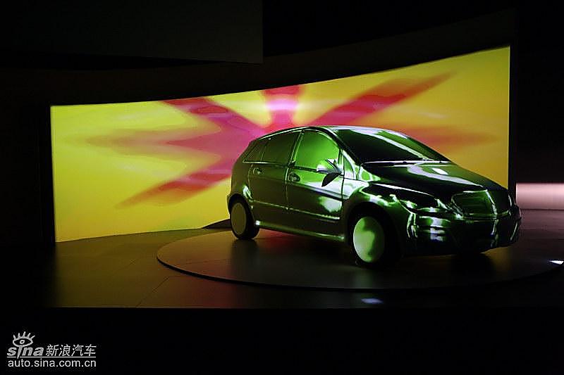 奔驰B级上市现场 