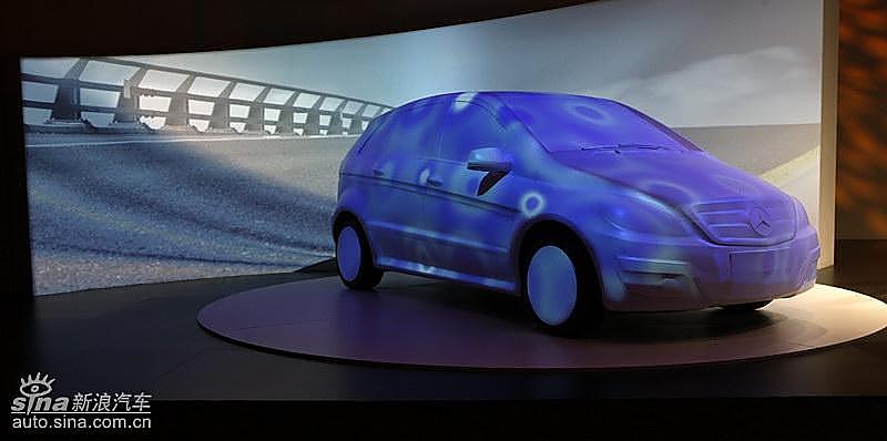 奔驰B级上市现场 