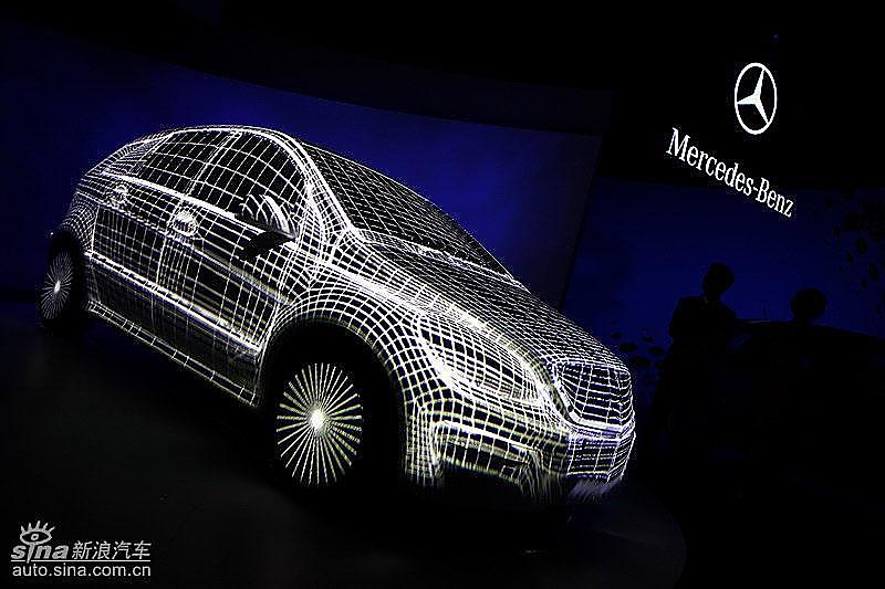 奔驰B级上市现场 