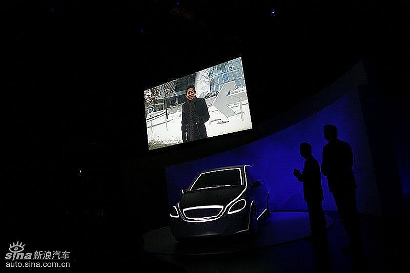 奔驰B级上市现场 