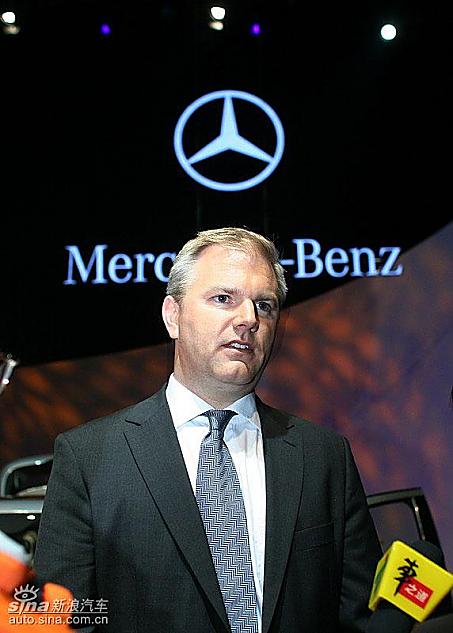 奔驰B级上市现场 