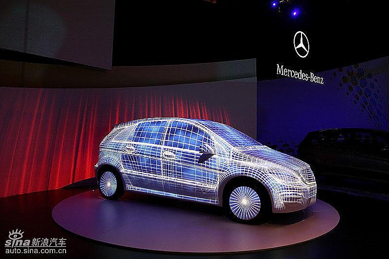 奔驰B级上市现场 