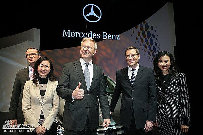奔驰B级上市现场 