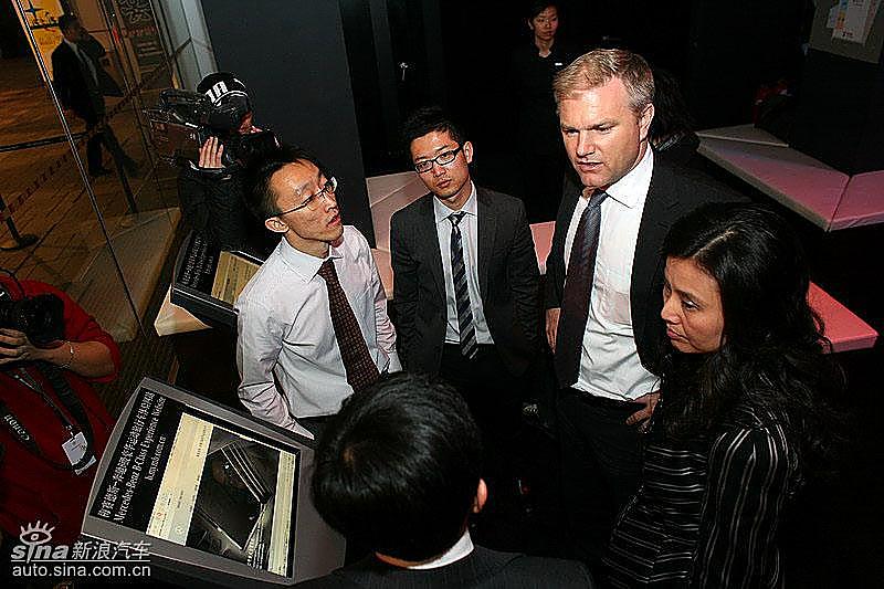奔驰B级上市现场 