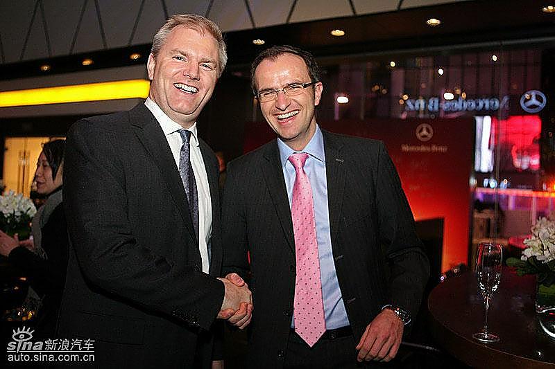 奔驰B级上市现场 