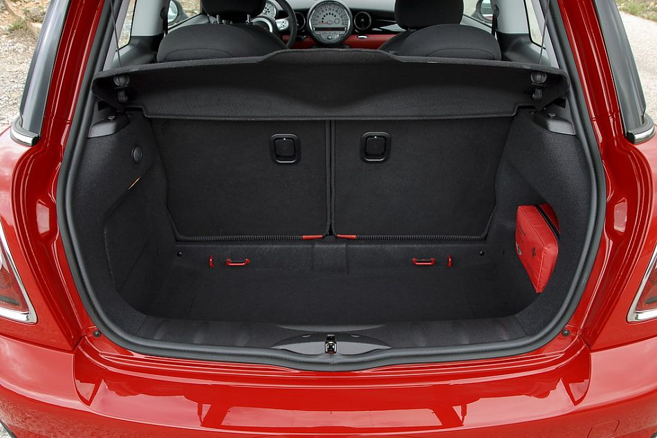 Mini cooper S后备厢