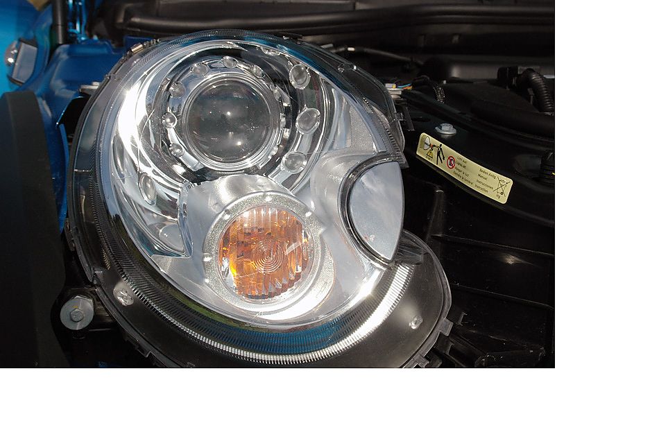 新MINI COOPERS前灯组