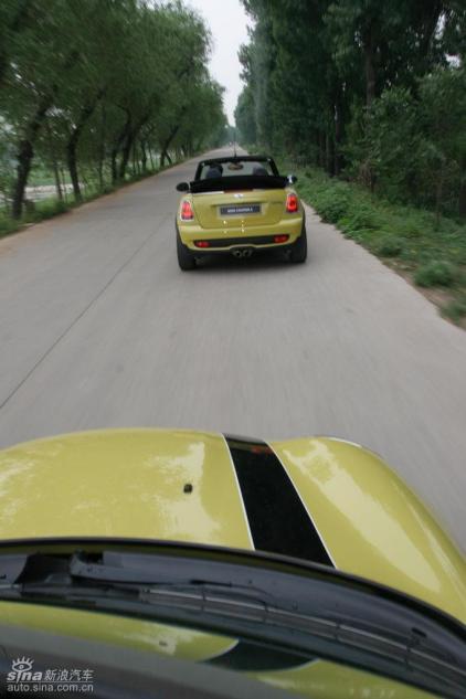 MINI Cooper S敞篷山路动态
