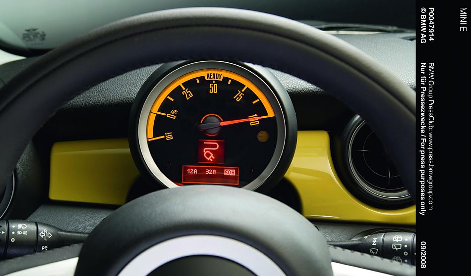 MINI E内饰及细节