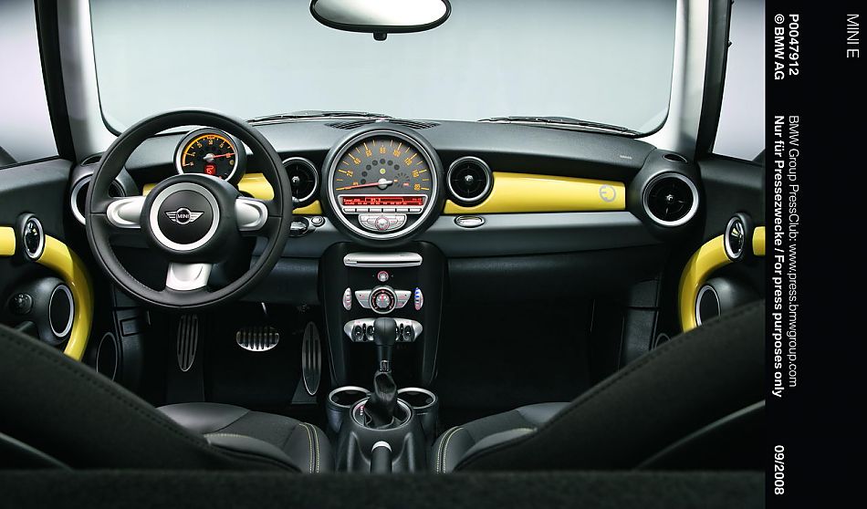 MINI E内饰及细节