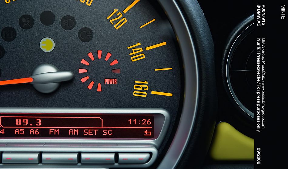 MINI E内饰及细节