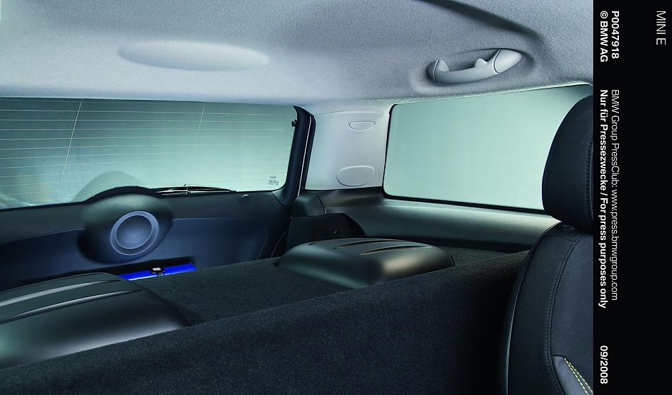 MINI E内饰及细节