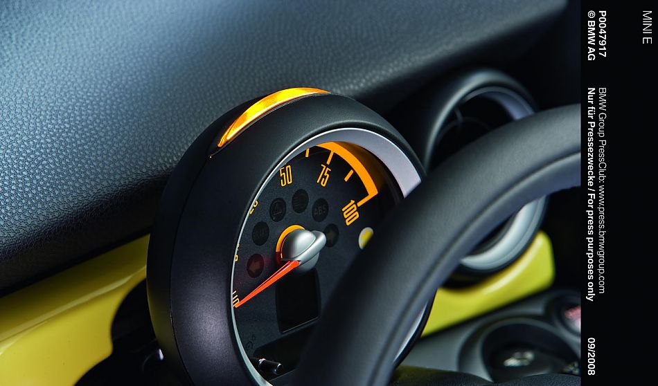 MINI E内饰及细节