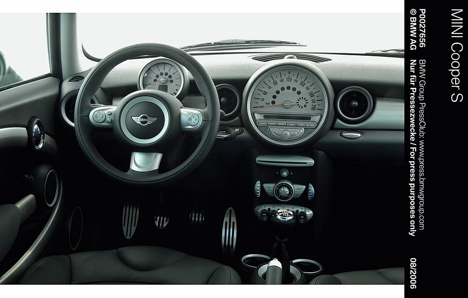 全新Mini Cooper S内饰及细节