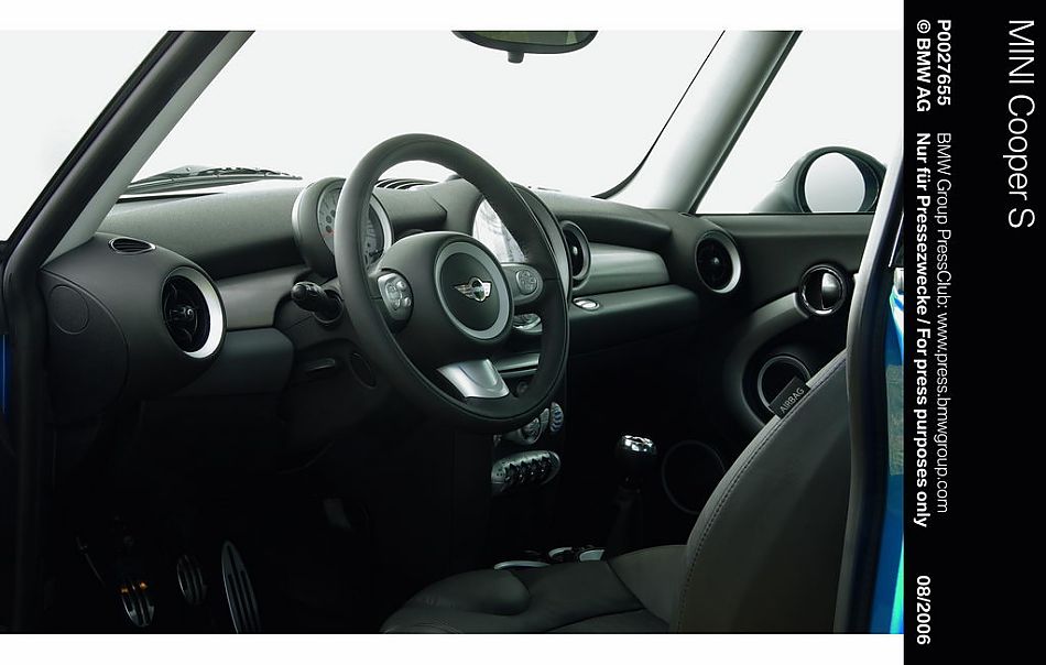 全新Mini Cooper S内饰及细节