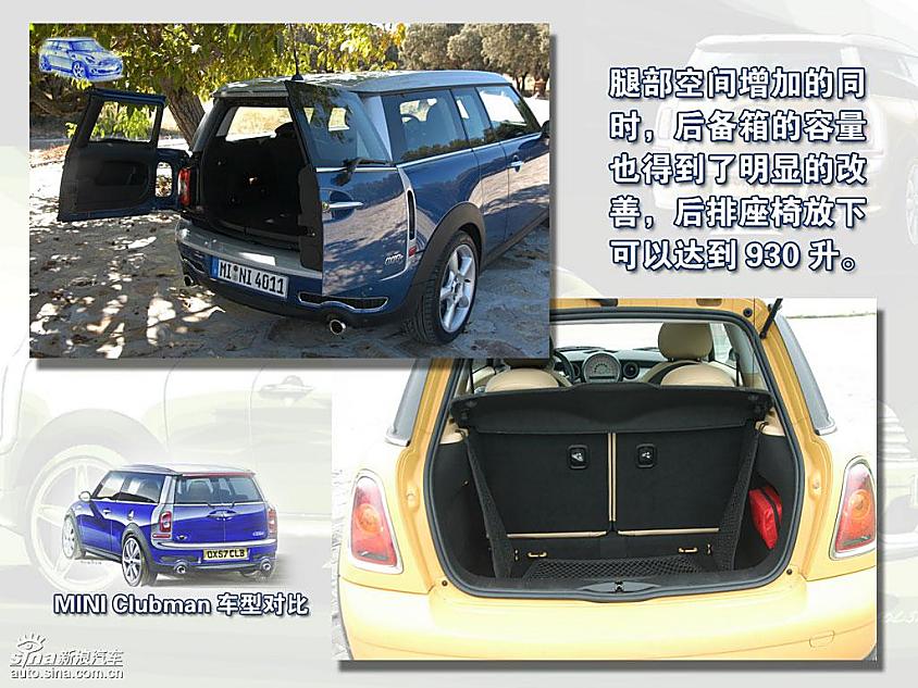 MINI Clubman车型对比