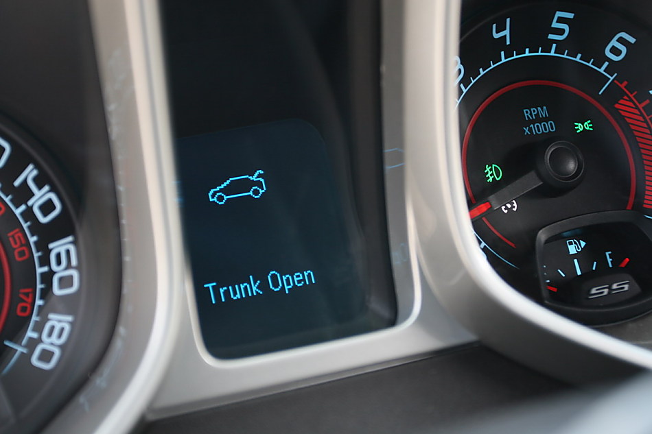 雪佛兰Camaro 6.2L自动挡1SS内饰图片