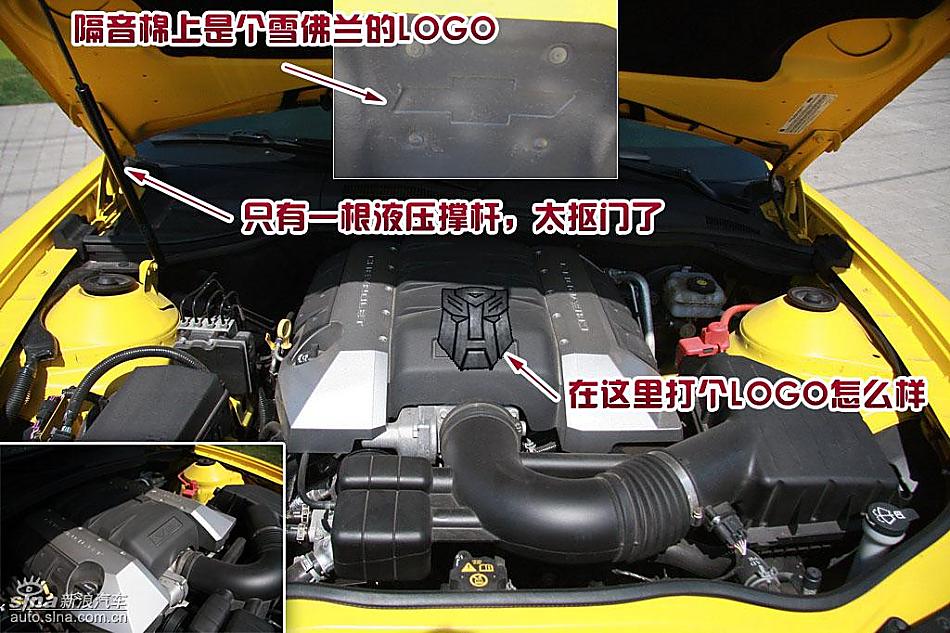 图解雪佛兰Camaro大黄蜂