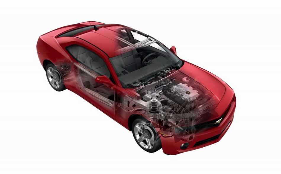 雪佛兰2010款Camaro结构