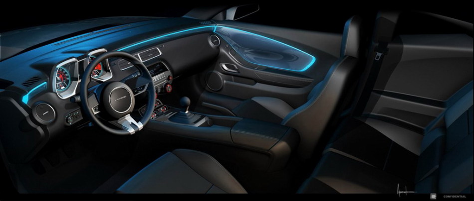 雪佛兰2010款Camaro内饰