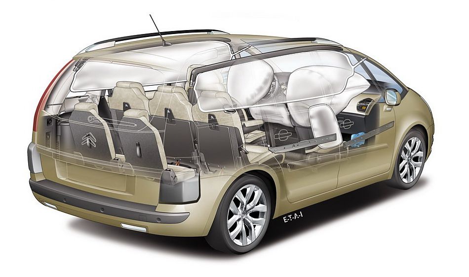 大C4毕加索内饰及细节