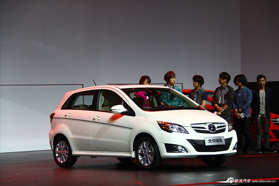 北京汽车E系列上市现场