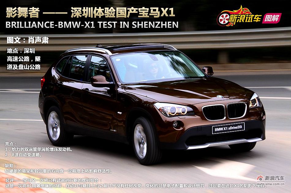 体验试驾宝马X1