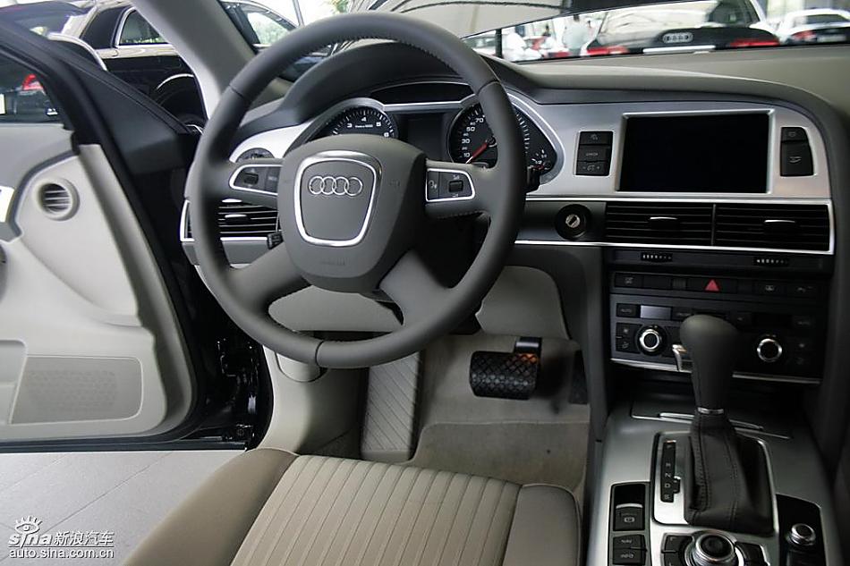 奥迪A6L 10年款到店实拍 内饰