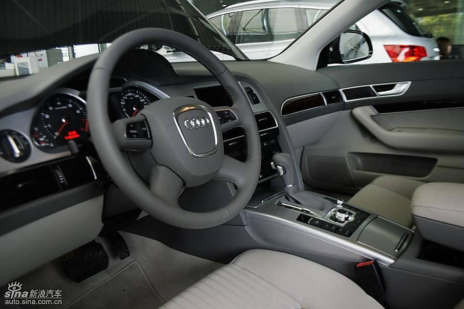 奥迪A6L 10年款到店实拍 内饰