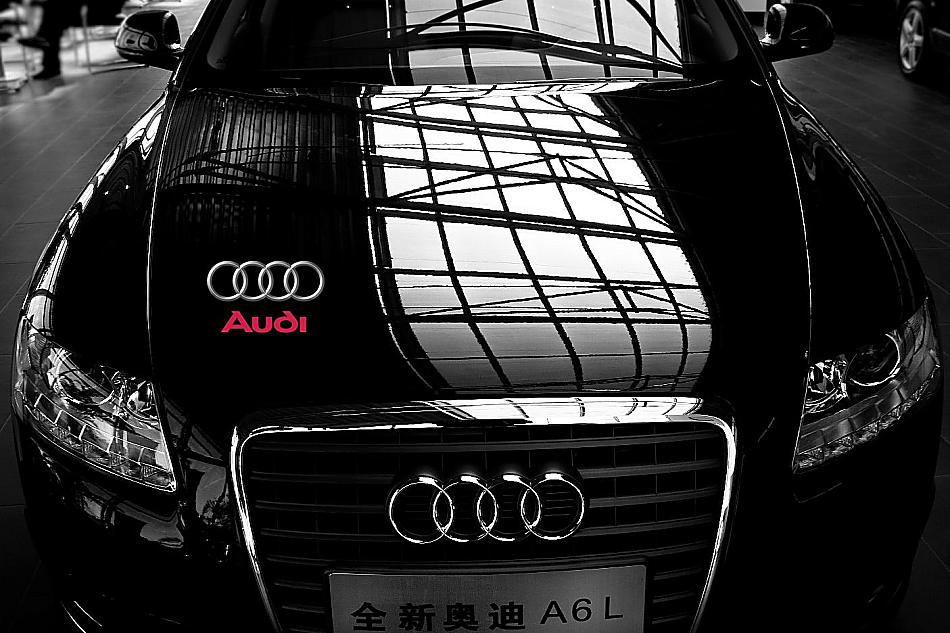 新奥迪A6L到店实拍