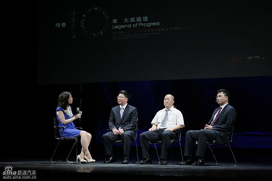 奥迪A6L 2.7TDI上市现场图