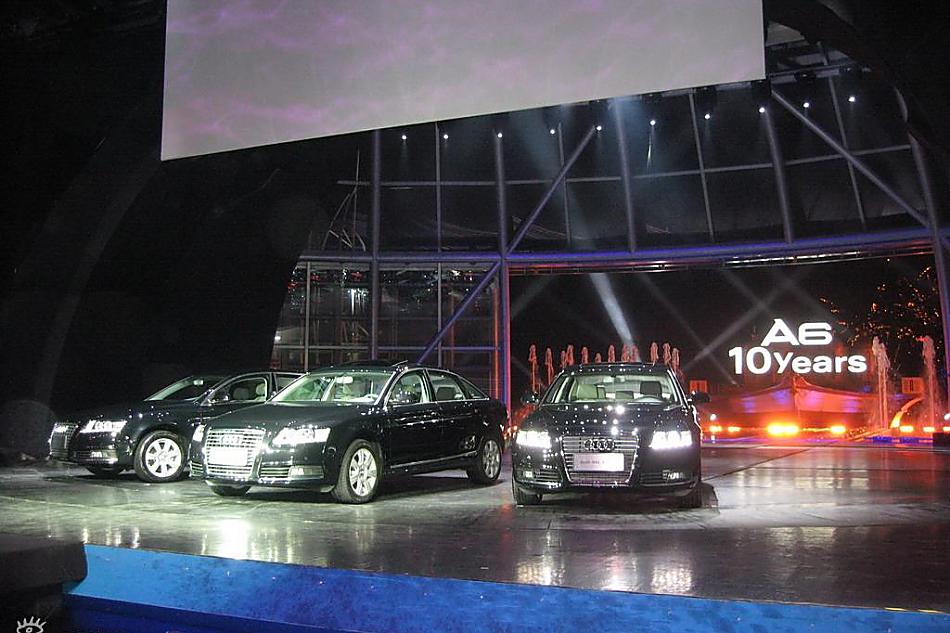 奥迪A6L2.7TDI上市现场图
