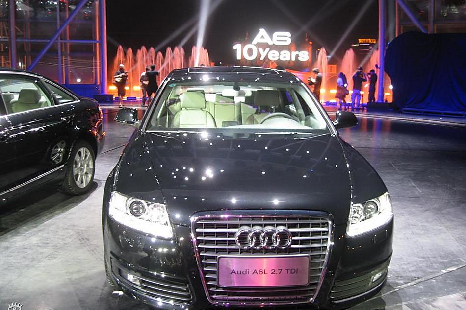 奥迪A6L2.7TDI上市现场图