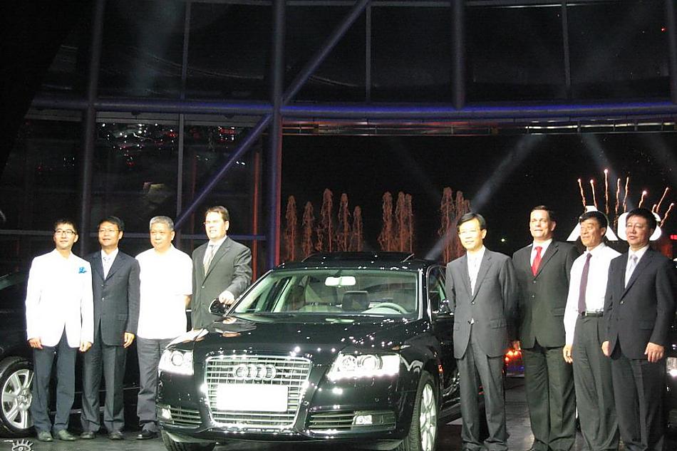 奥迪A6L2.7TDI上市现场图