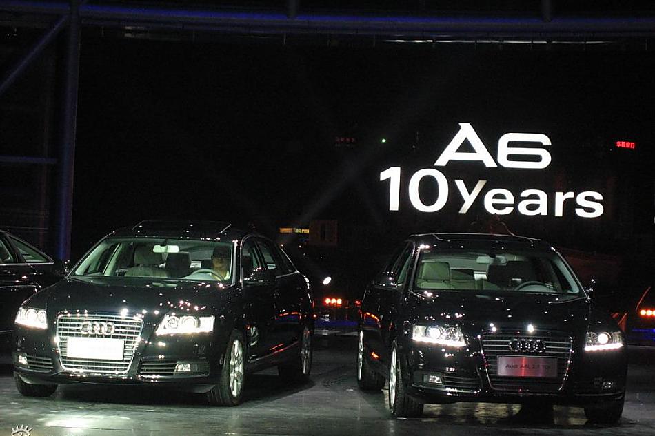 奥迪A6L2.7TDI上市现场图