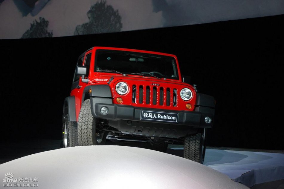 吉普牧马人Rubicon上市现场图