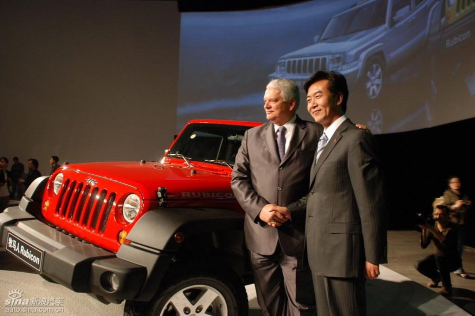 吉普牧马人Rubicon上市现场图