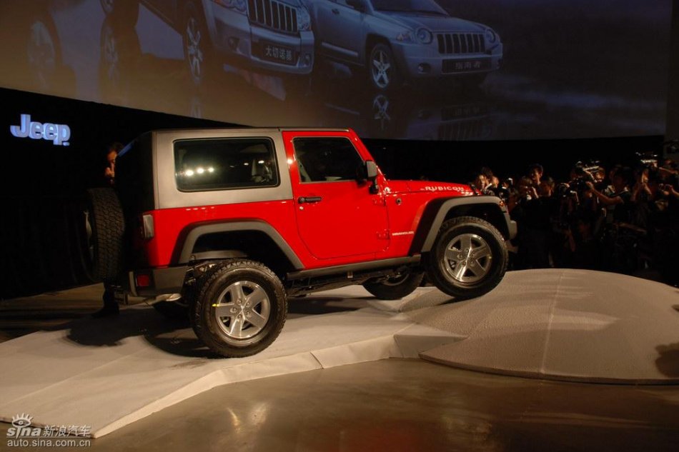 吉普牧马人Rubicon上市现场图